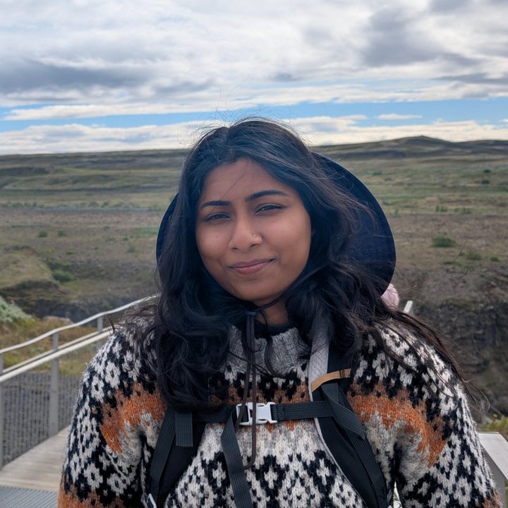 Gouripriya S. Menon in Iceland