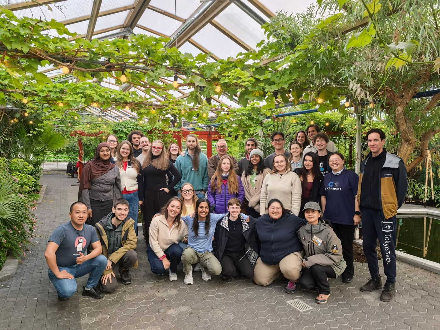 Summer school participants in Iceland